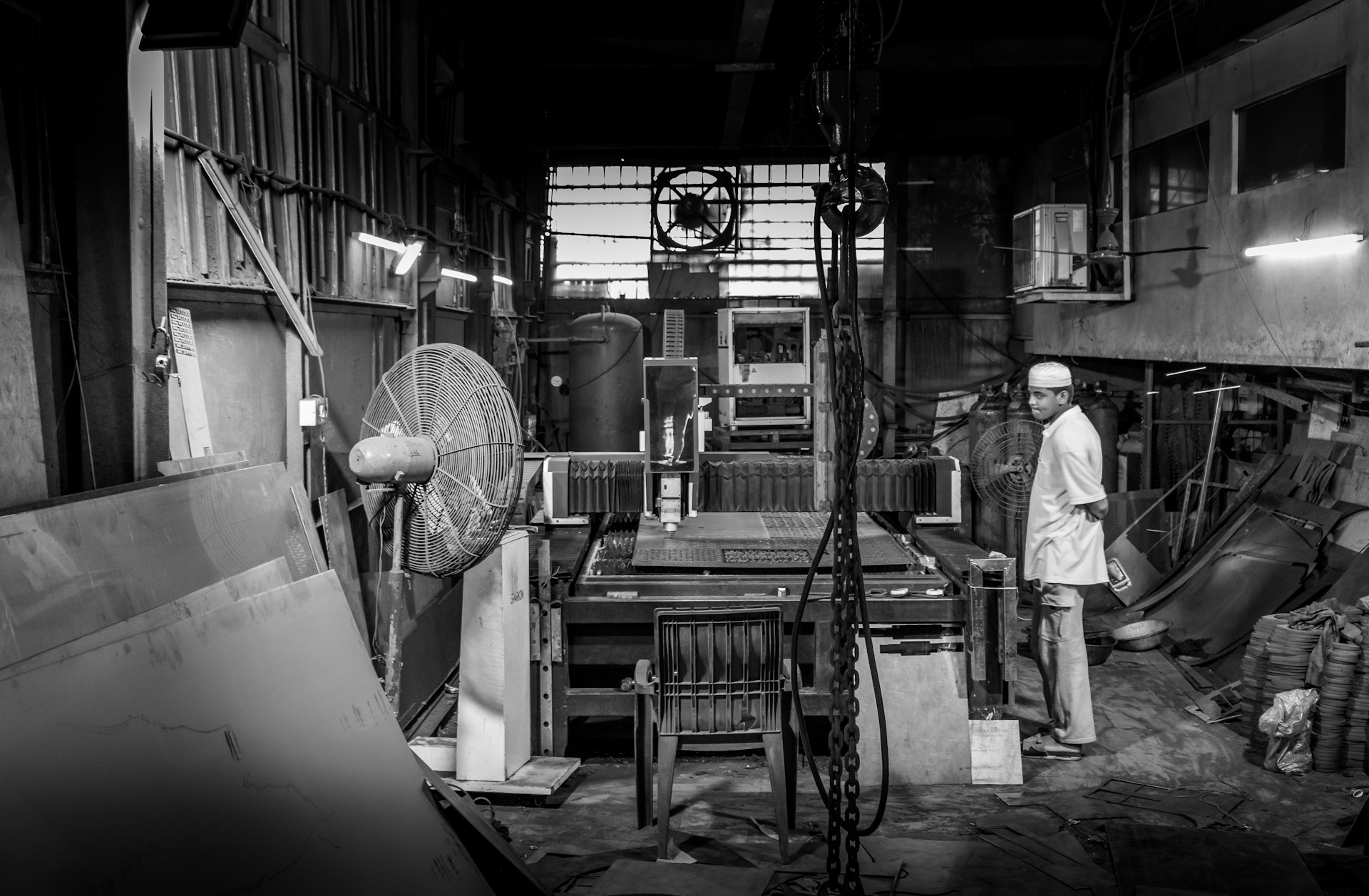 Crown Hardware manufacturing floor