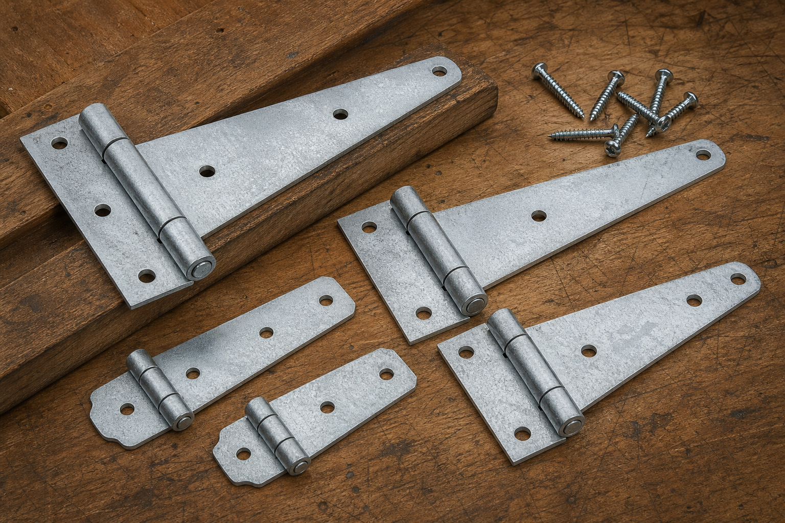 Decorative metal hardware