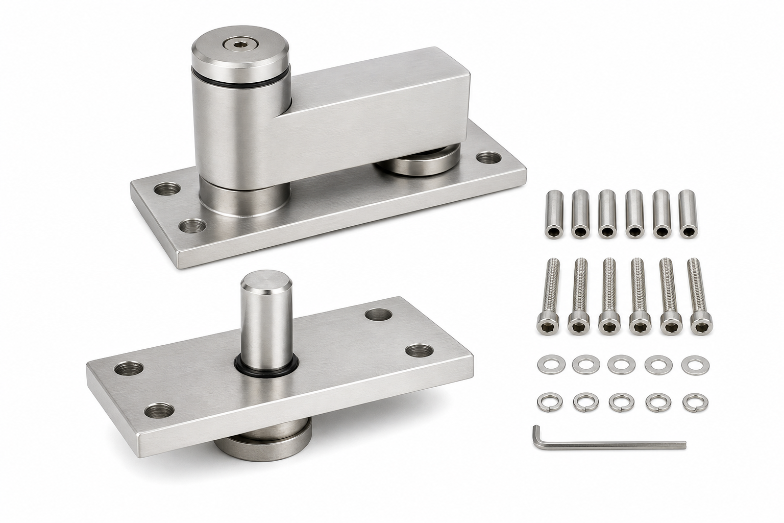Pivot hinge components
